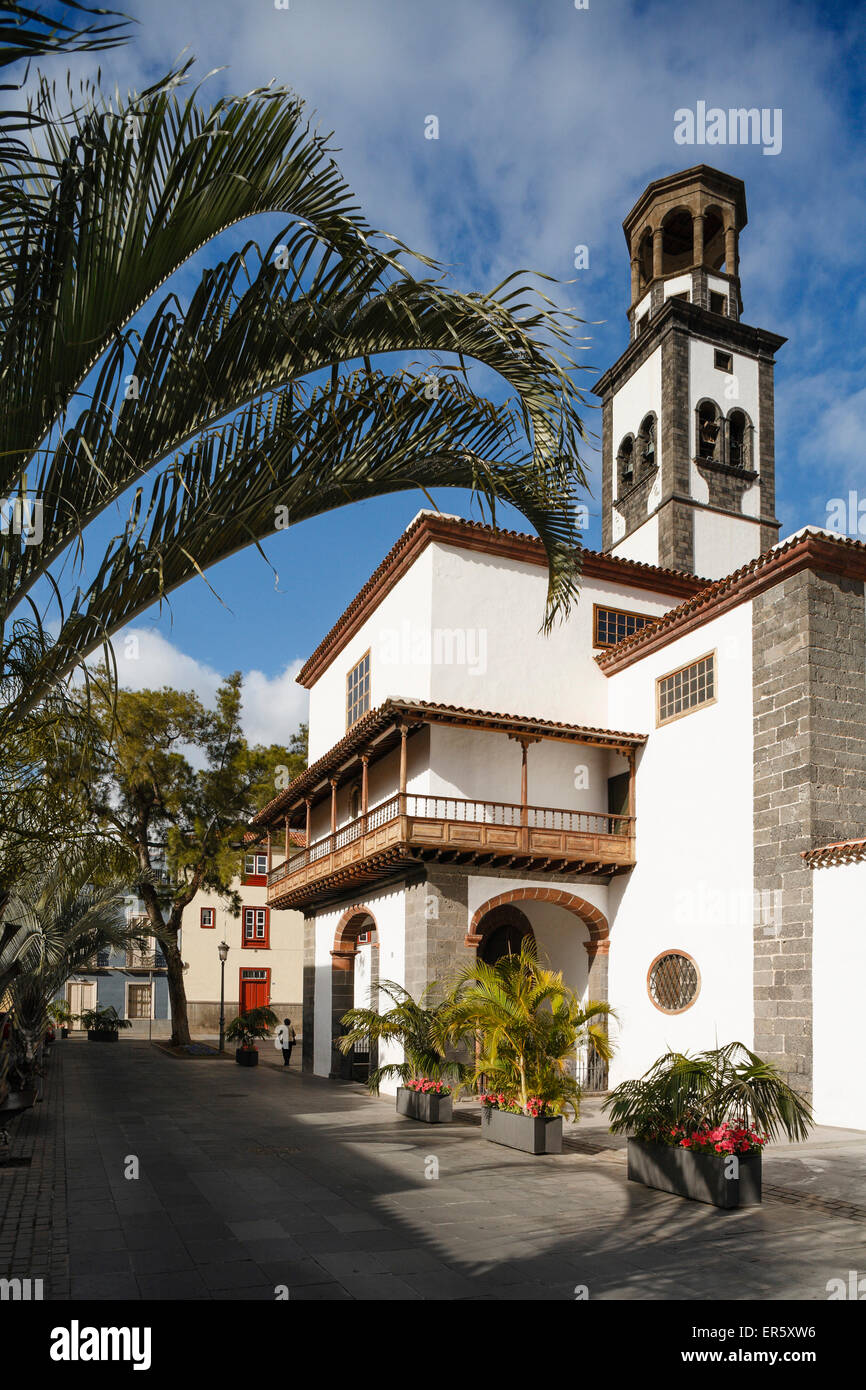 Church, Iglesia Nuestra Senora de la Concepcion, Santa Cruz de Tenerife, Tenerife, Canary Islands, Spain, Europe Stock Photo