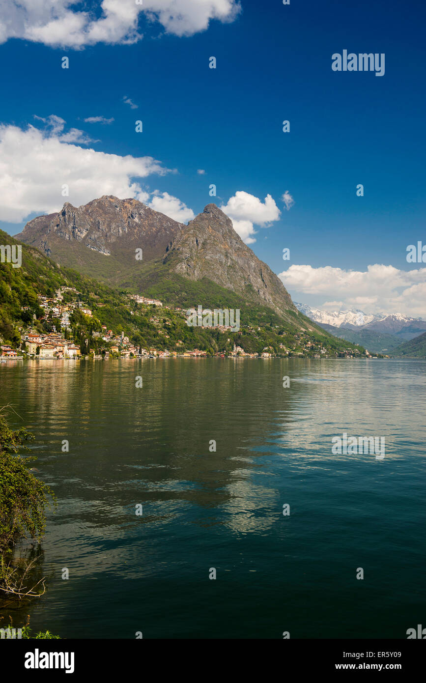 Valsolda, Lake Lugano, Province of Como, Lombardy, Italia Stock Photo
