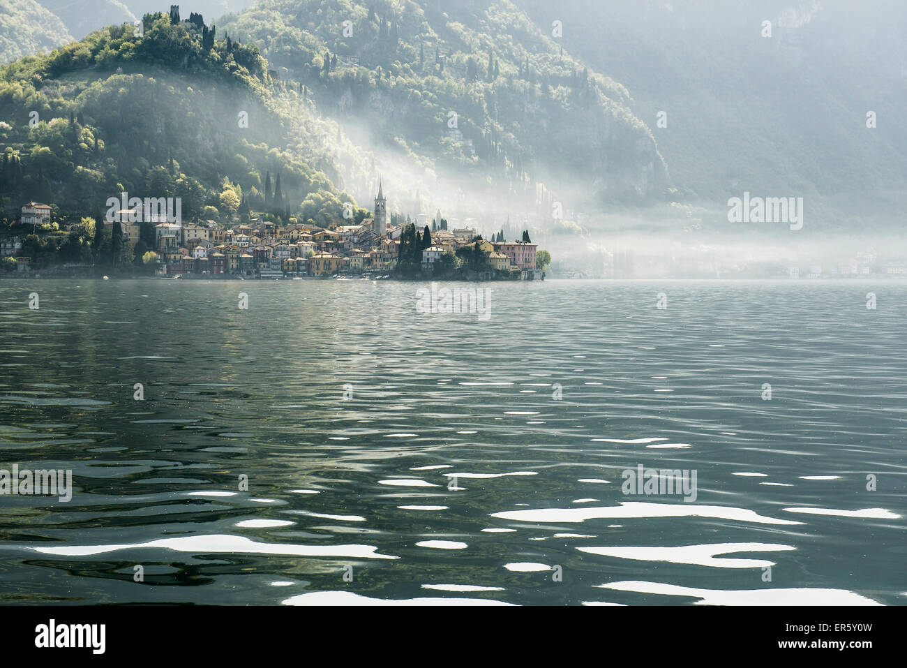 Varenna, Lake Como, Lago di Como, Province of Lecco, Lombardy, Italy Stock Photo