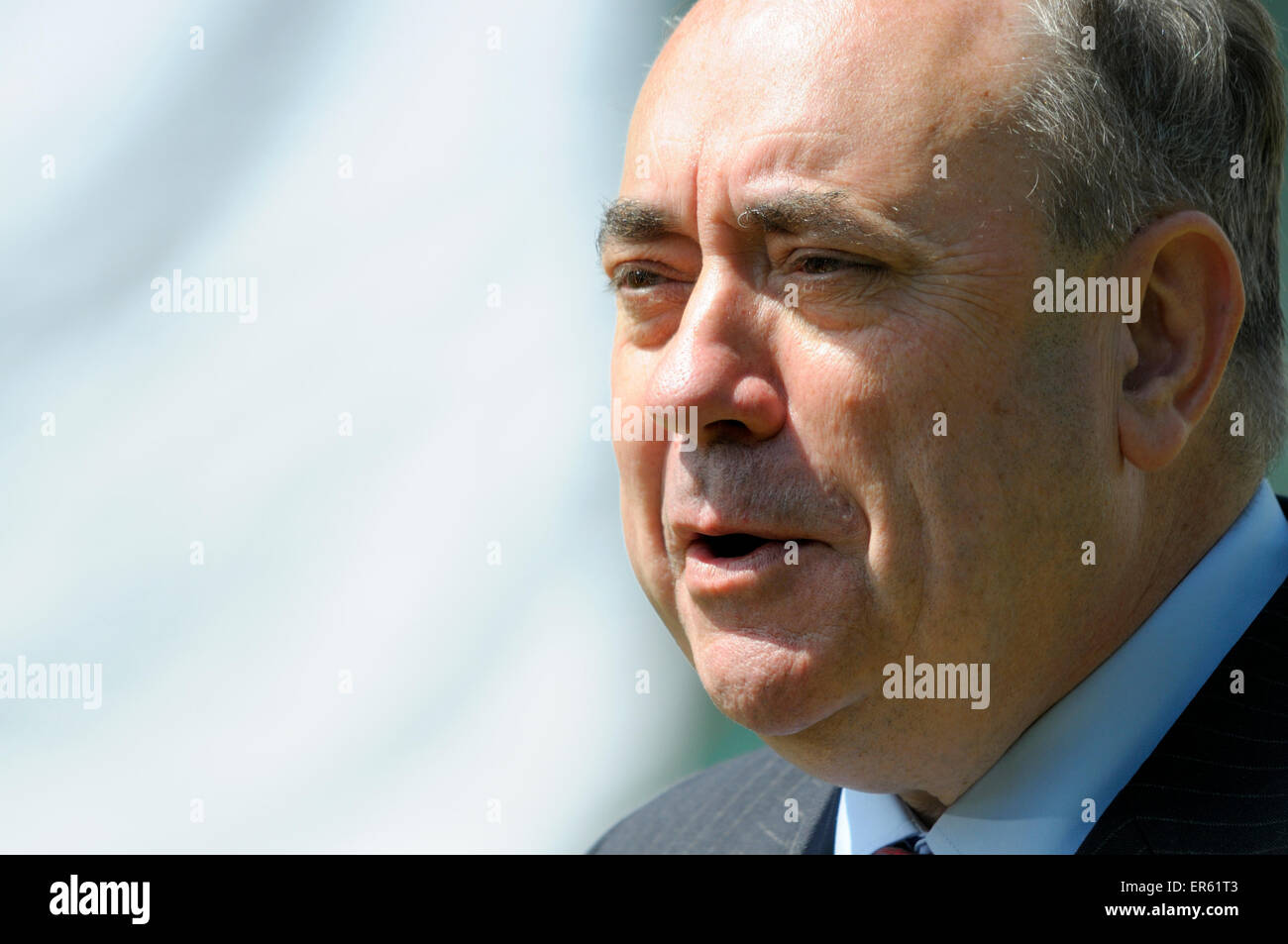 Alex Salmond MP. Former First Minister of Scotland (2007-14) elected SNP Member of Parliament for Gordon 2015. Stock Photo