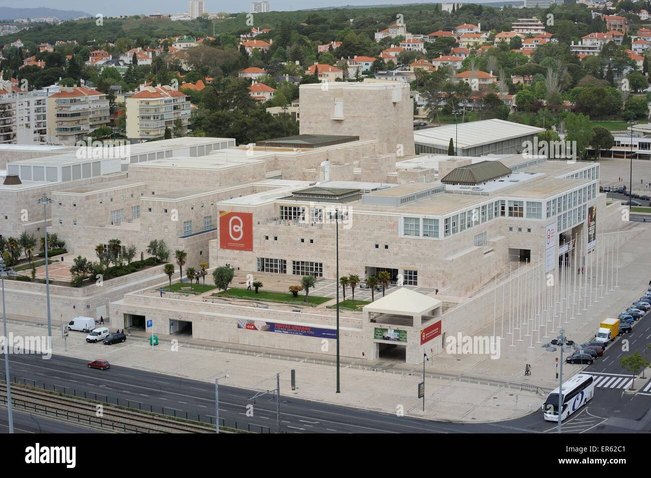 Cultural Center of Belem, Belem, Lisbon, Portugal Stock Photo