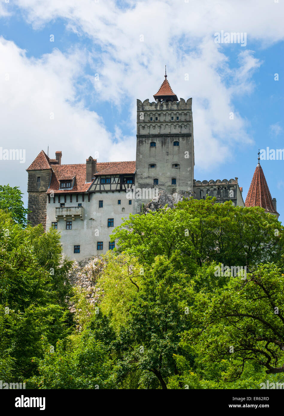 Bran Castle, Dracula's castle, Bran, Transylvania, Romania Stock Photo