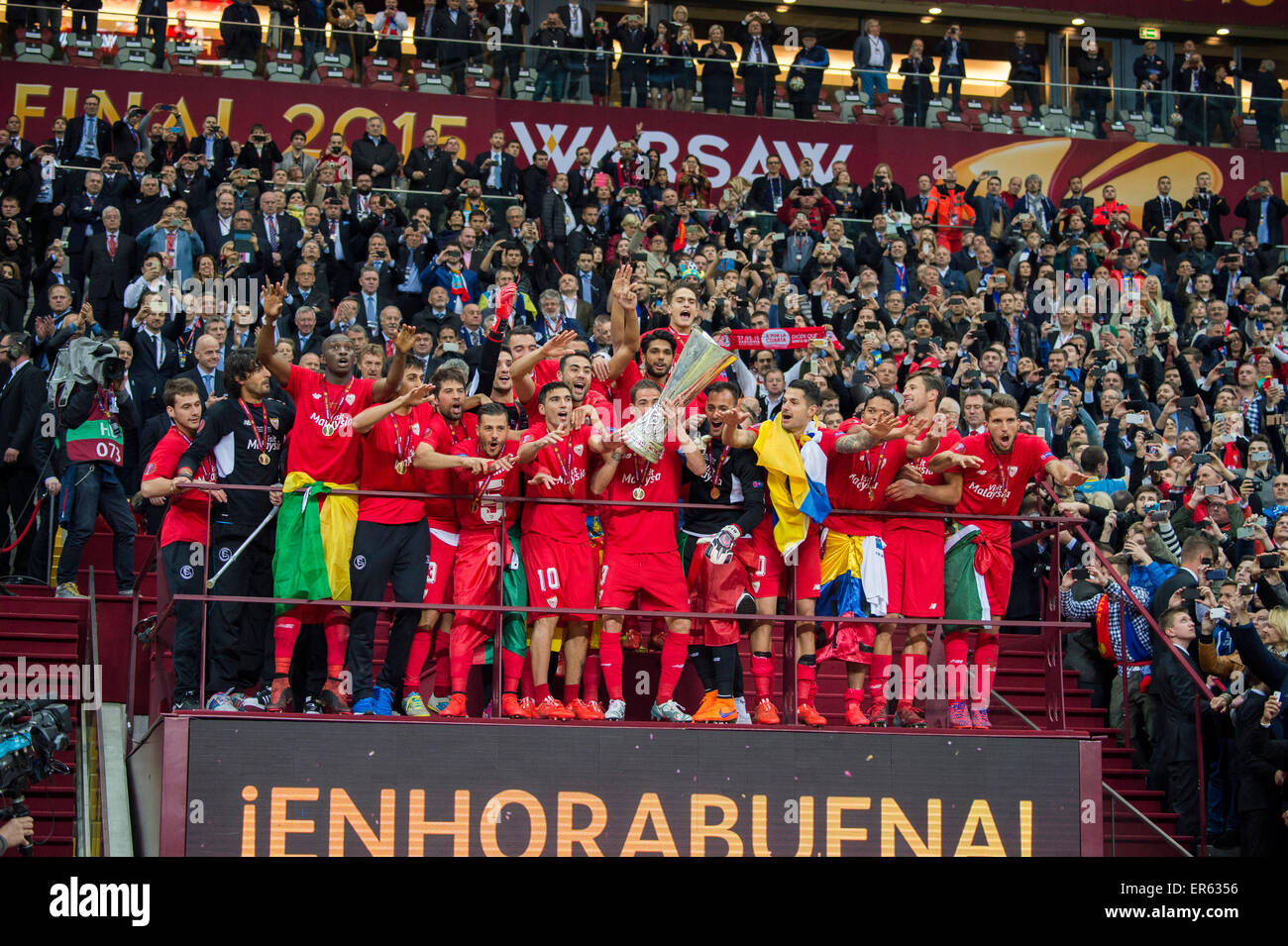 Billet Final Europa League 2015 – Dnipro Vs Séville – État Excellent