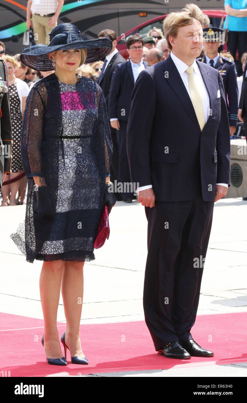 Ottawa, 27-05-2015 HM King Willem-Alexander, HM Queen Maxima Arrival at ...