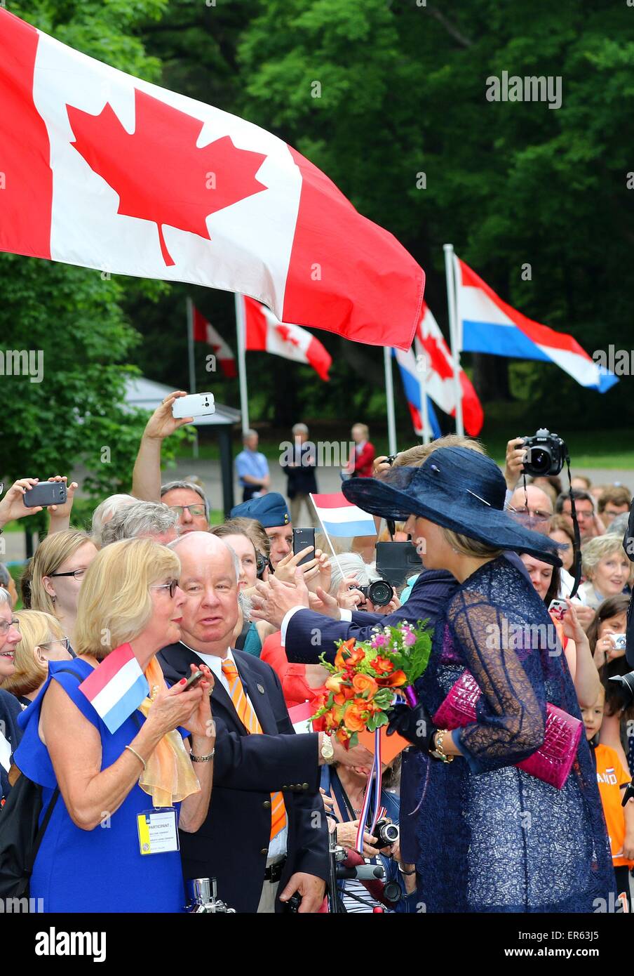 Ottawa, 27-05-2015 HM King Willem-Alexander and HM Queen Maxima ...