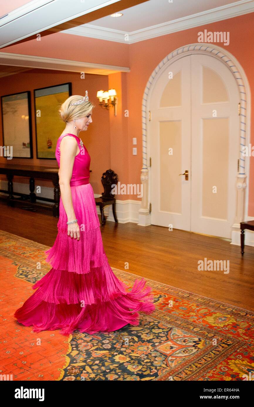 Ottawa, Canada. 27th May, 2015. Queen Maxima, Governor General Johnston ...