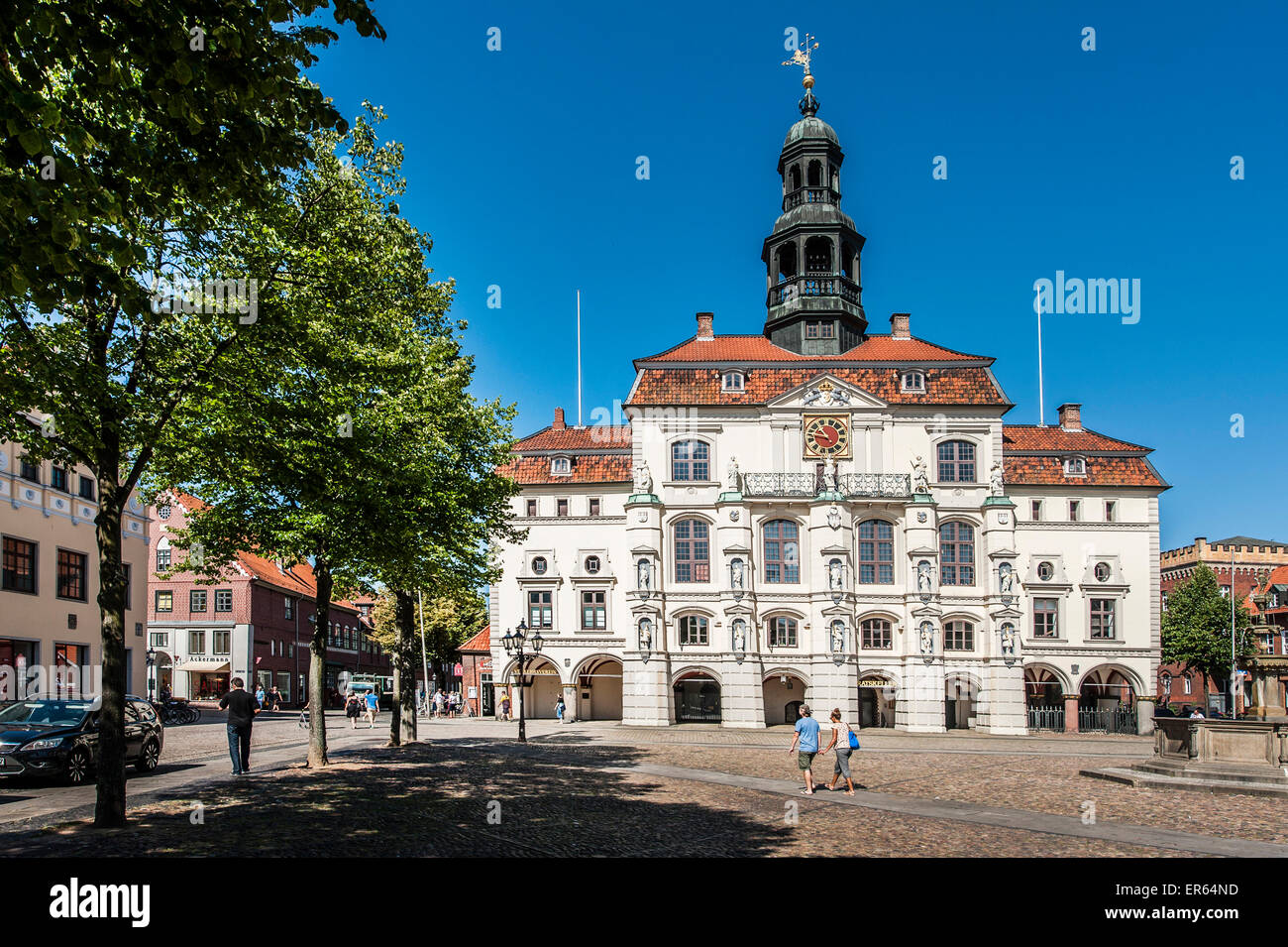 Historic town hall of Lueneburg, Niedersachsen, Germany Stock Photo