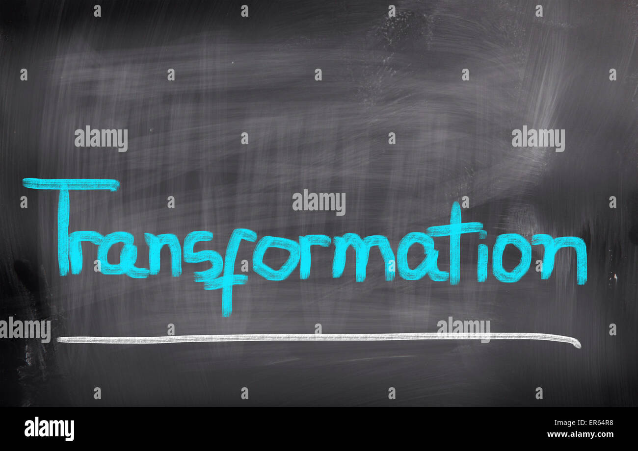 Transformation Concept Stock Photo