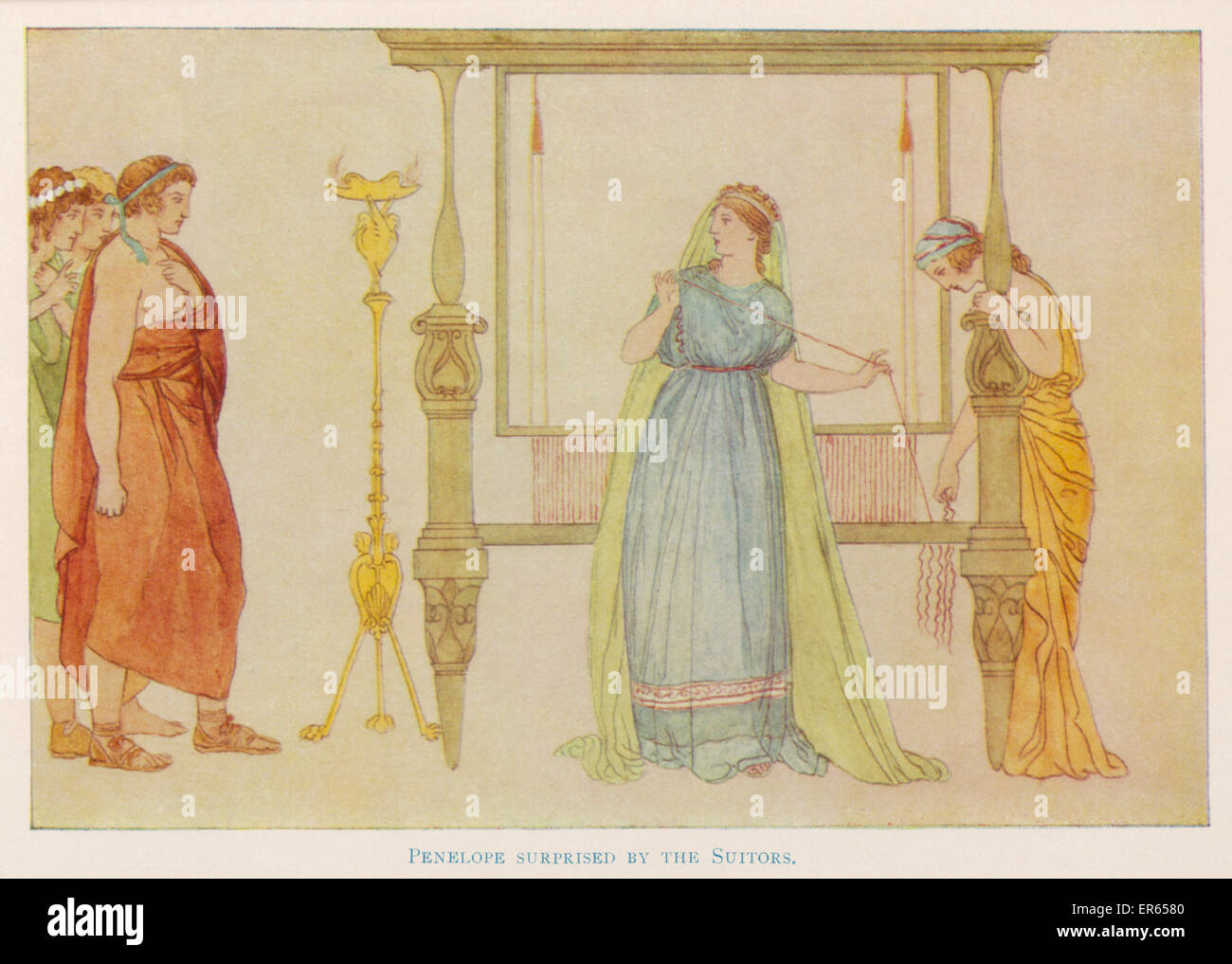 Odyssey Penelope Weaving