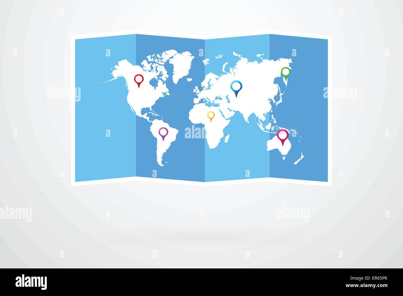 World Map Vector Infographic Stock Vector Image & Art - Alamy