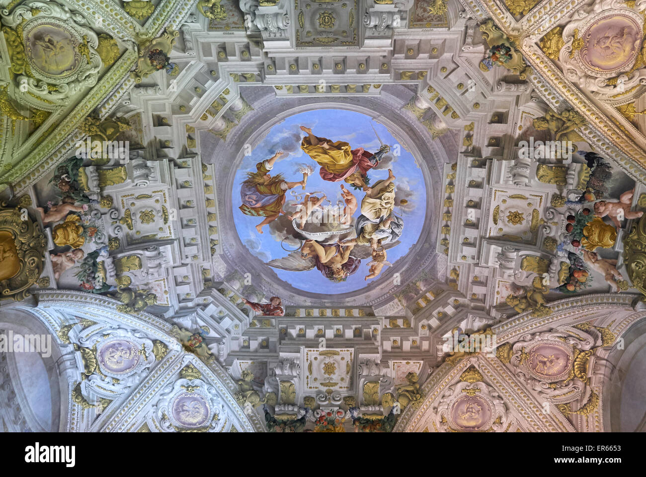 Pitti Palace, Florentine Grandeur, Stock Photo