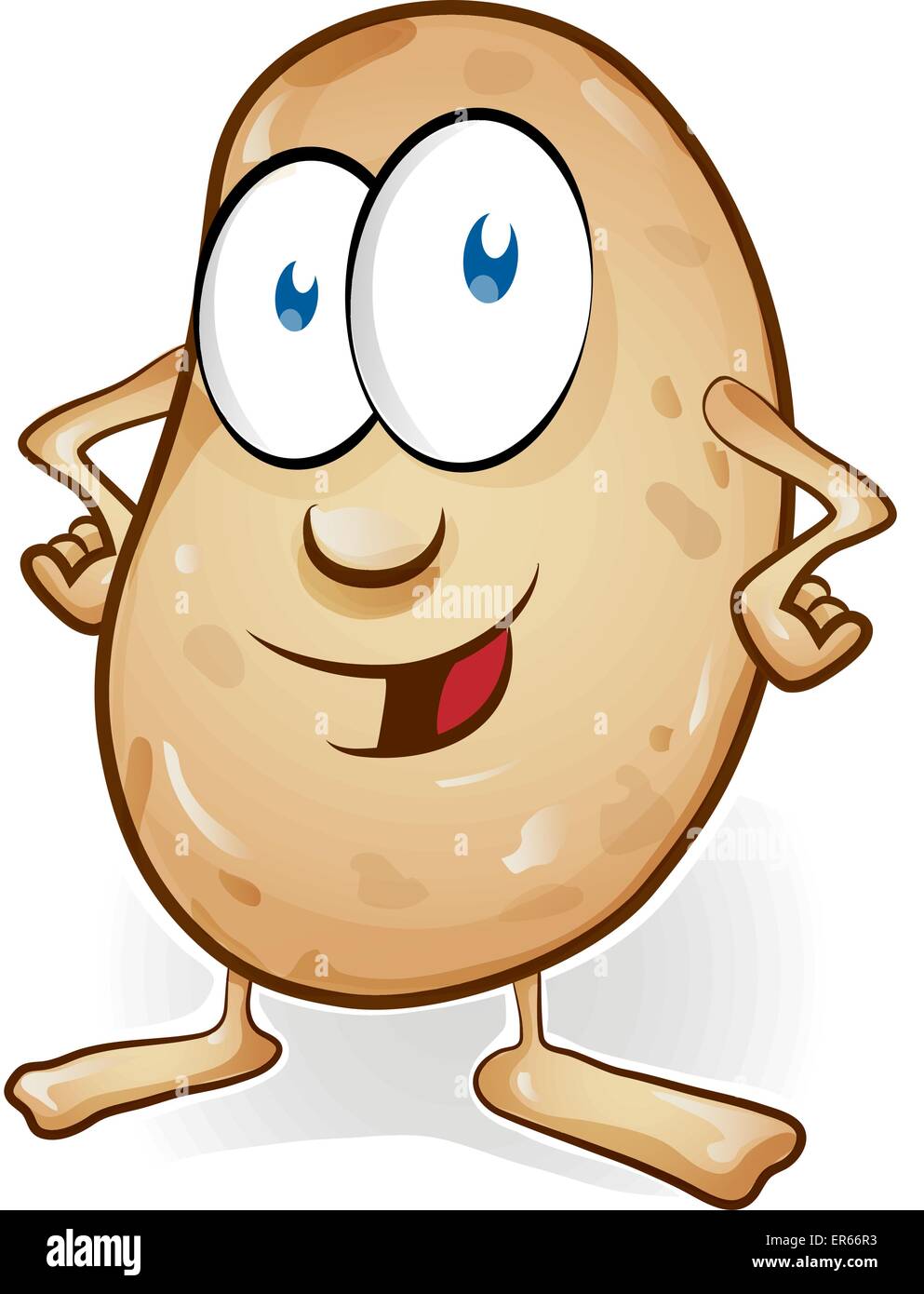Cartoon potato hi-res stock photography and images - Alamy