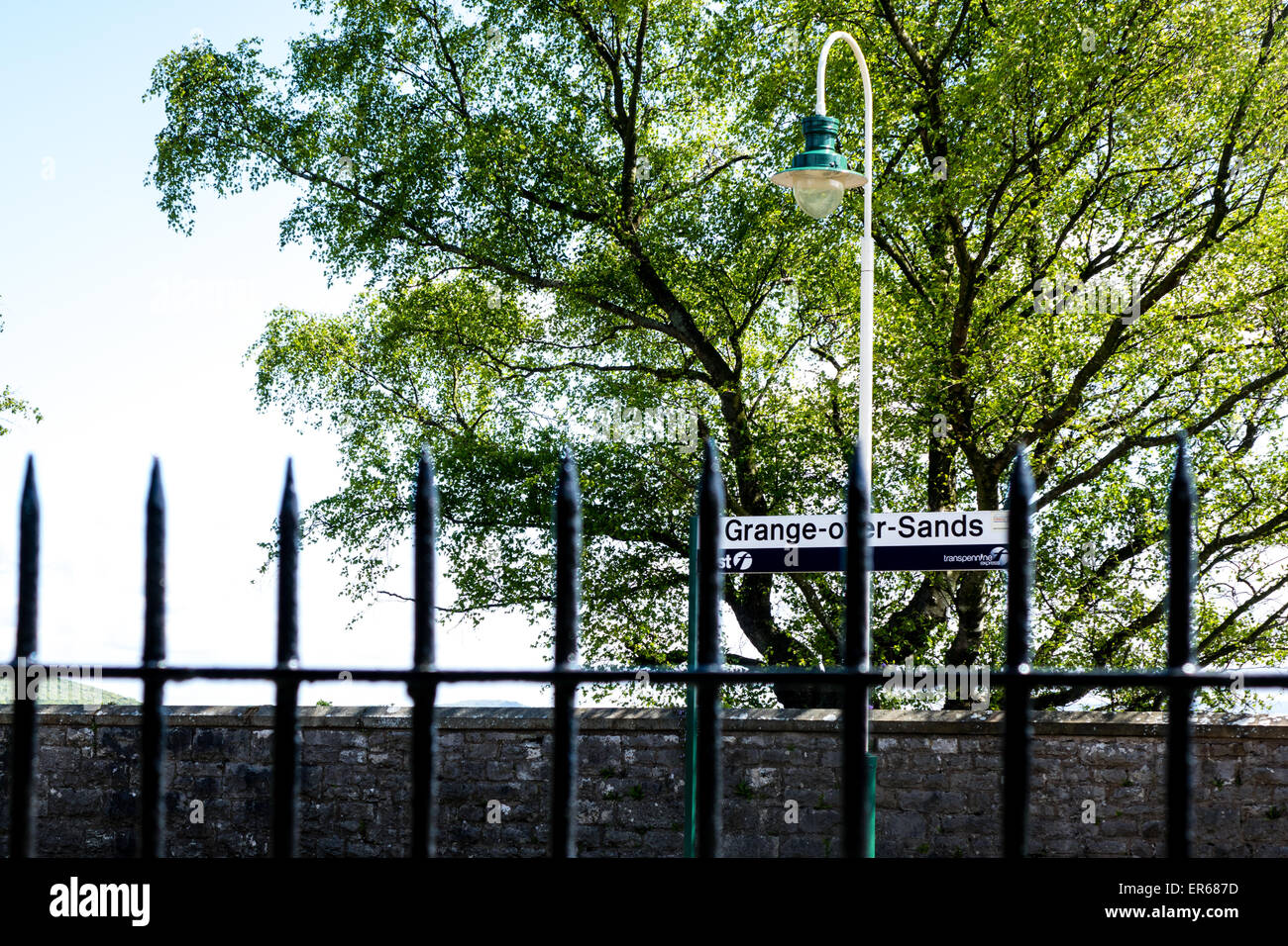 Grange over Sands Stock Photo Alamy