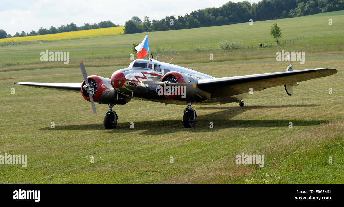 Prague, Czech Republic. 28th May, 2015. Lockheed's first twin-engine Stock  Photo - Alamy