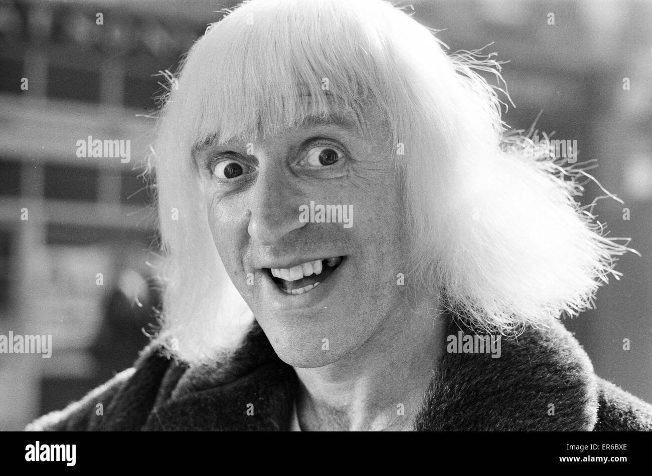 'A day in the life of Jimmy Saville' Feature by Mike Hellicar.  7th October 1971. Stock Photo