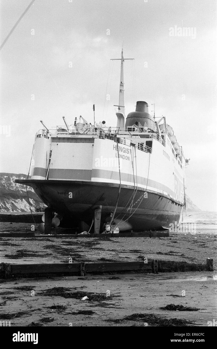 The 1987 Great Storm occurred on the night of 15 - 16th October 1987. An unusually strong weather system caused winds to hit much of southern England and northern France. It was the worst storm to hit England since the Great Storm of 1703. Damage was esti Stock Photo