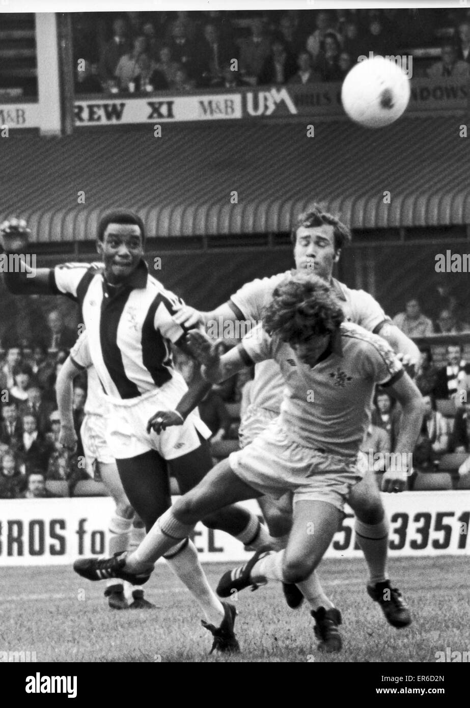 West bromwich albion football player Black and White Stock Photos