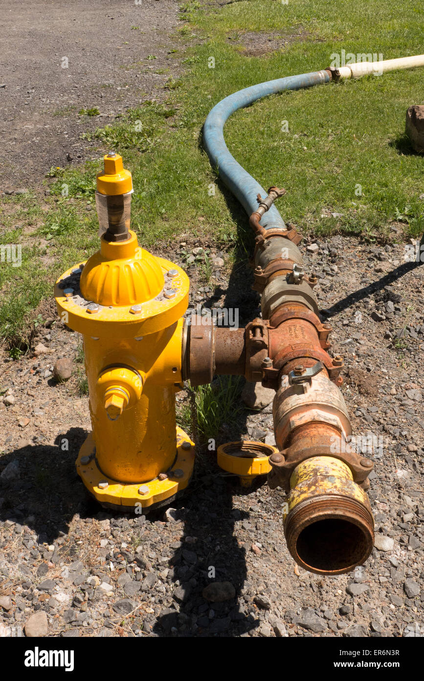 Fire hose pipe hires stock photography and images Alamy