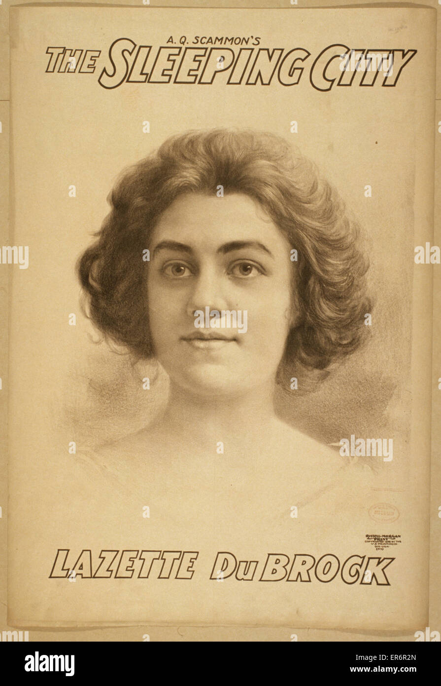 AQ Scammon's The sleeping city Stock Photo Alamy