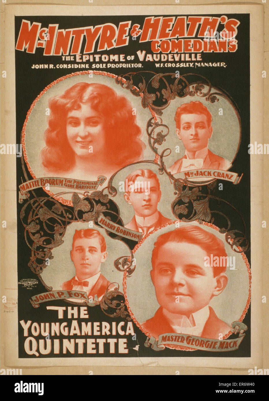 McIntyre & Heath's Comedians the epitome of vaudeville McInt Stock