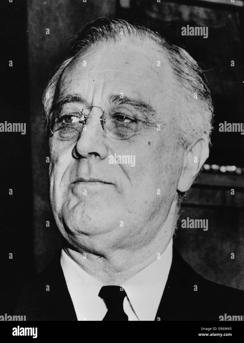 President Franklin Delano Roosevelt Stock Photo