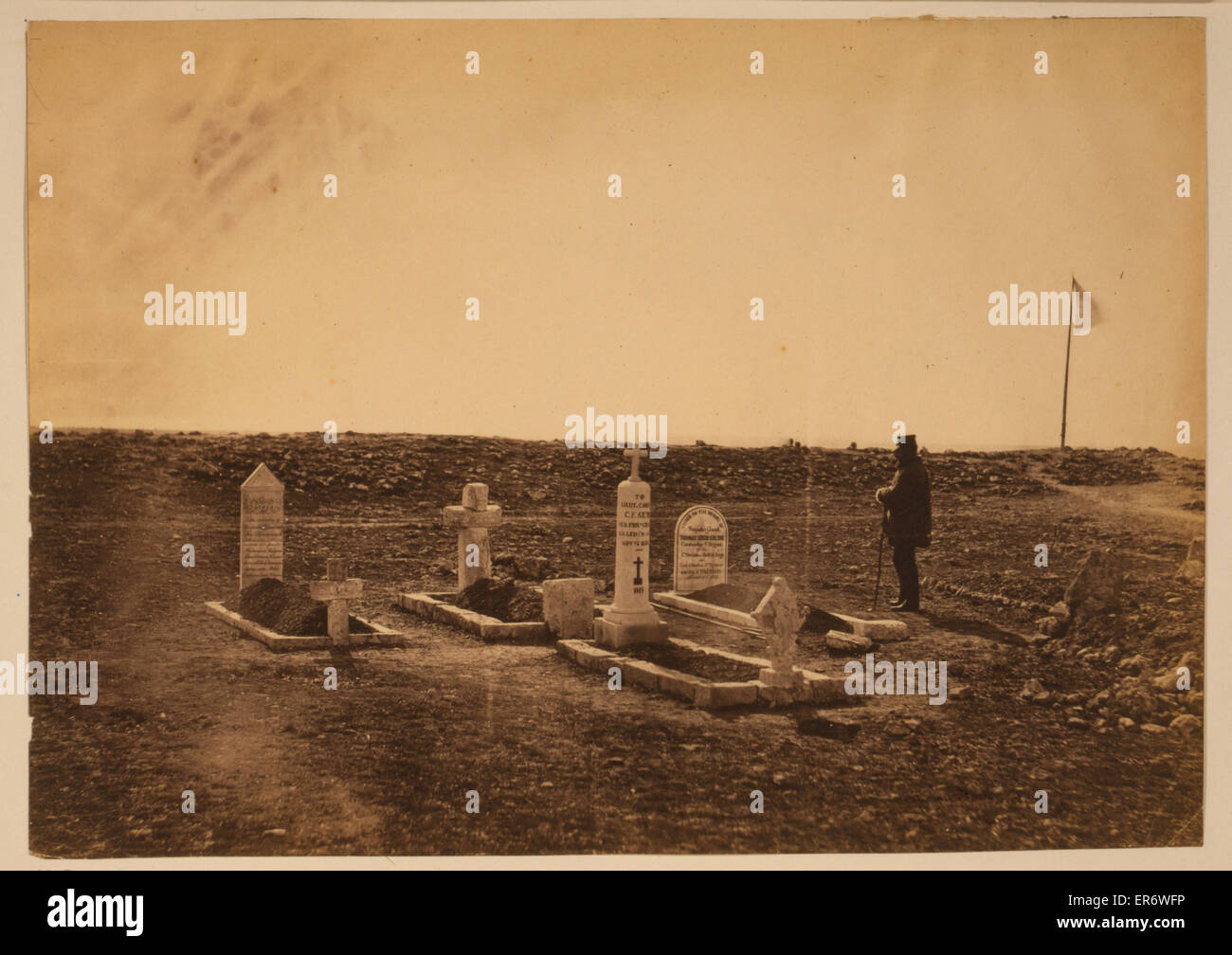 The tombs of the generals on Cathcart's Hill Stock Photo