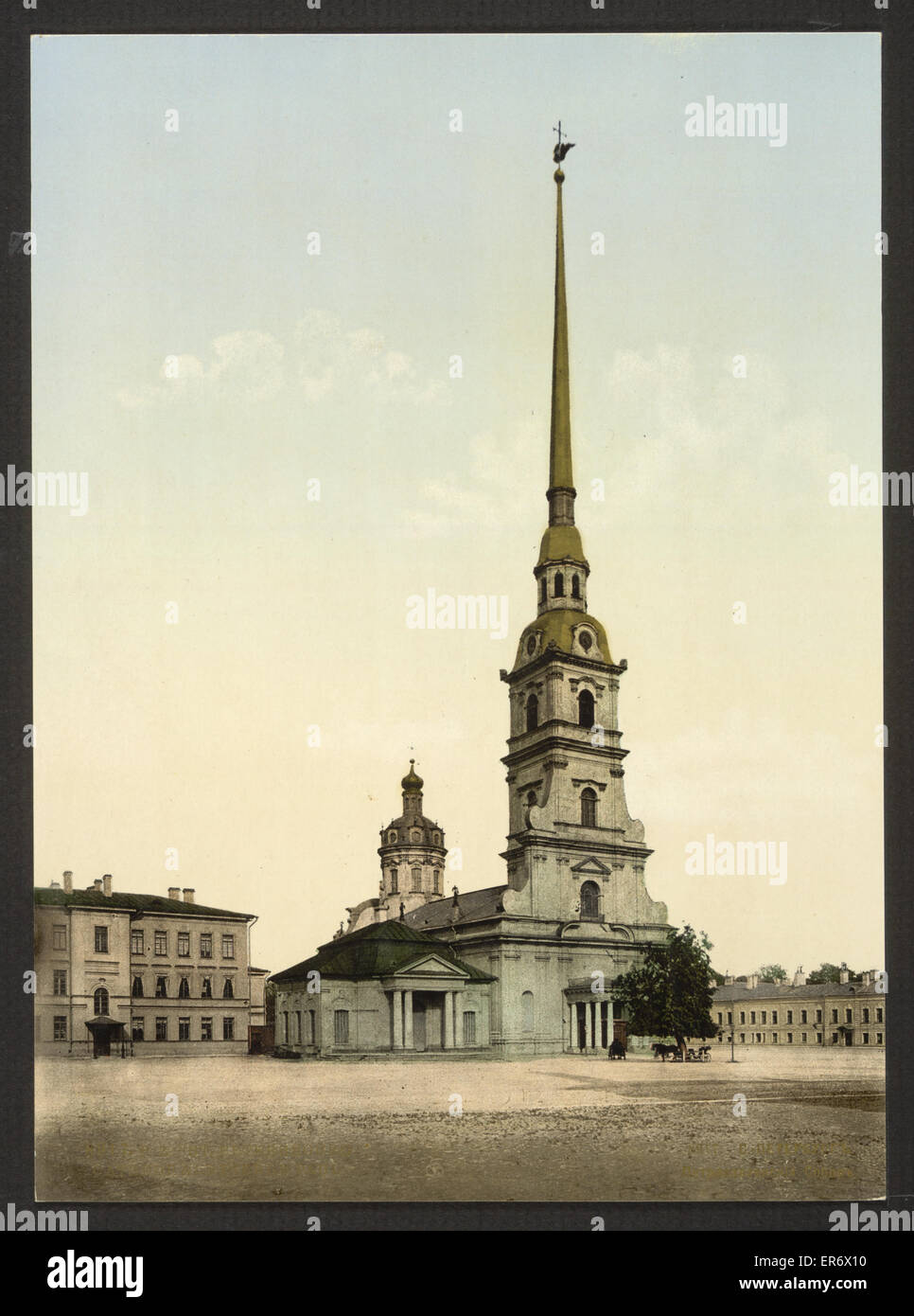 Cathedral of SS, Peter and Paul, St. Petersburg, Russia Stock Photo