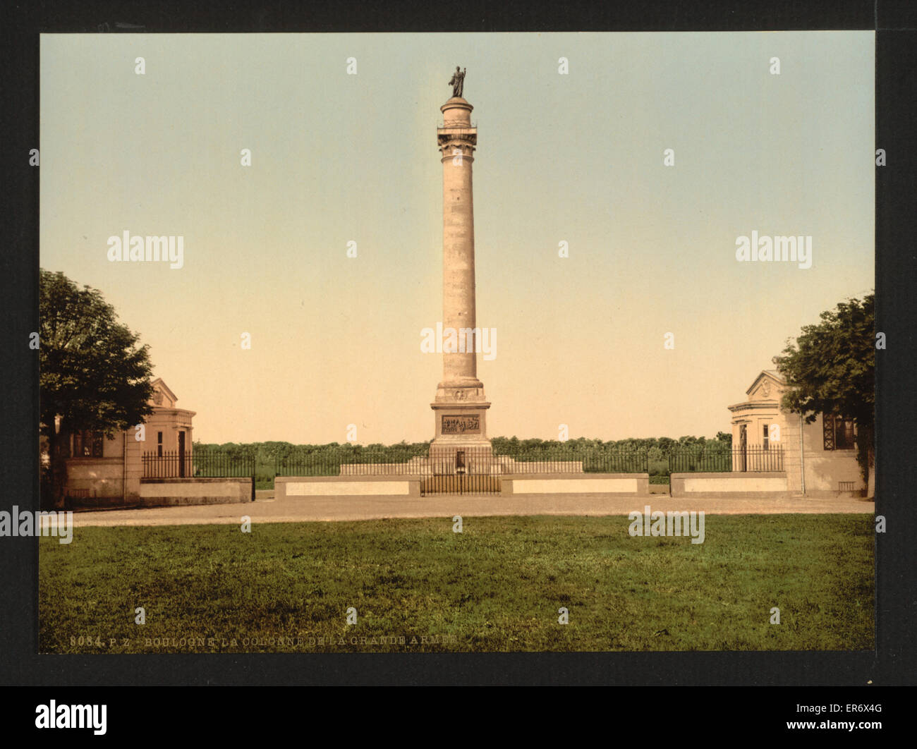 The column of the great army, Boulogne, France Stock Photo
