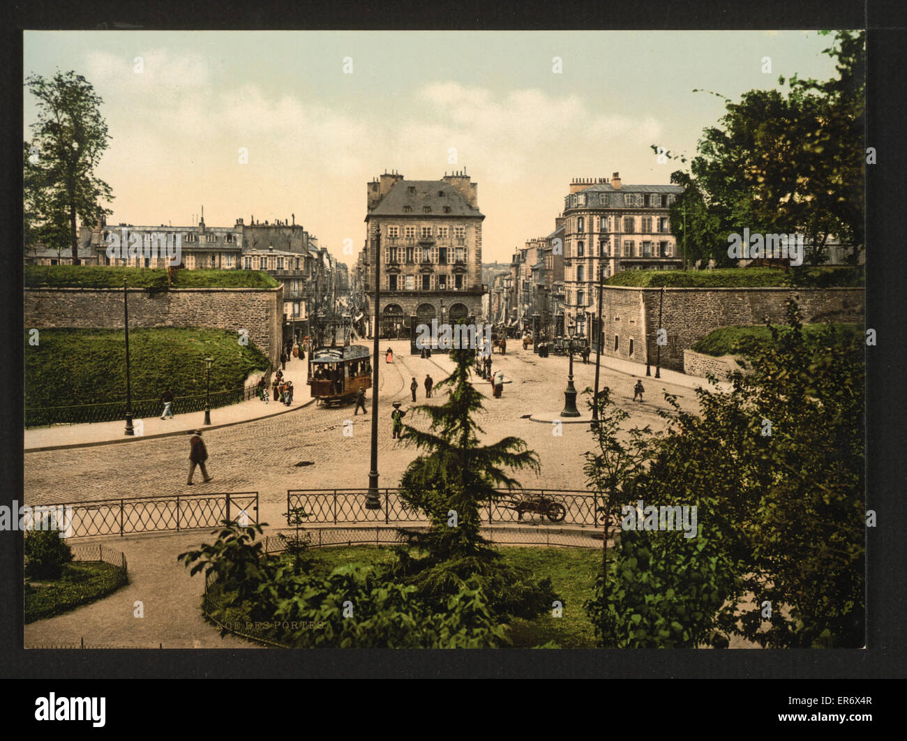 CPA BREST - Avencée de la Place des Portes (650235