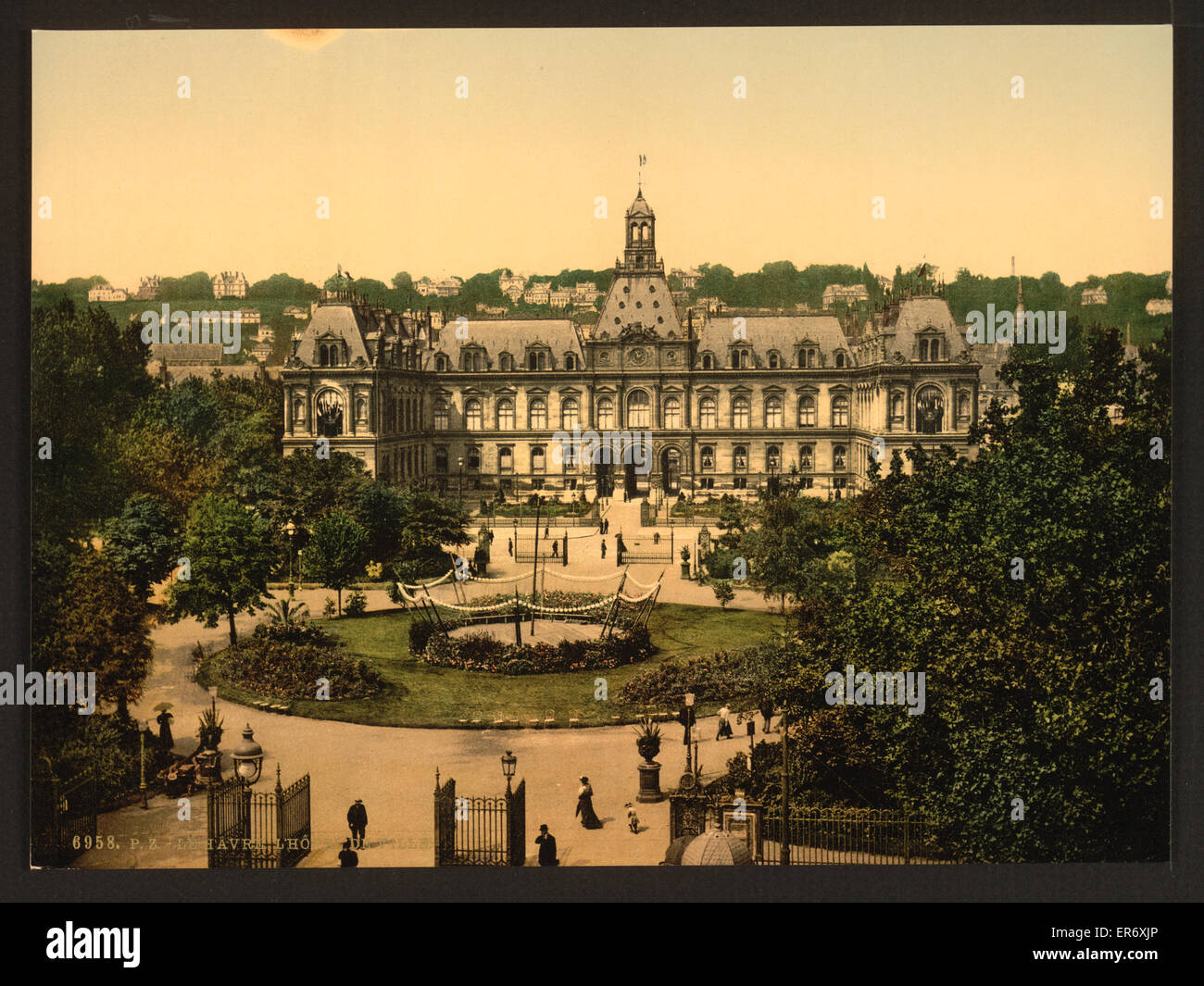 Hotel de ville, Havre, France Stock Photo Alamy