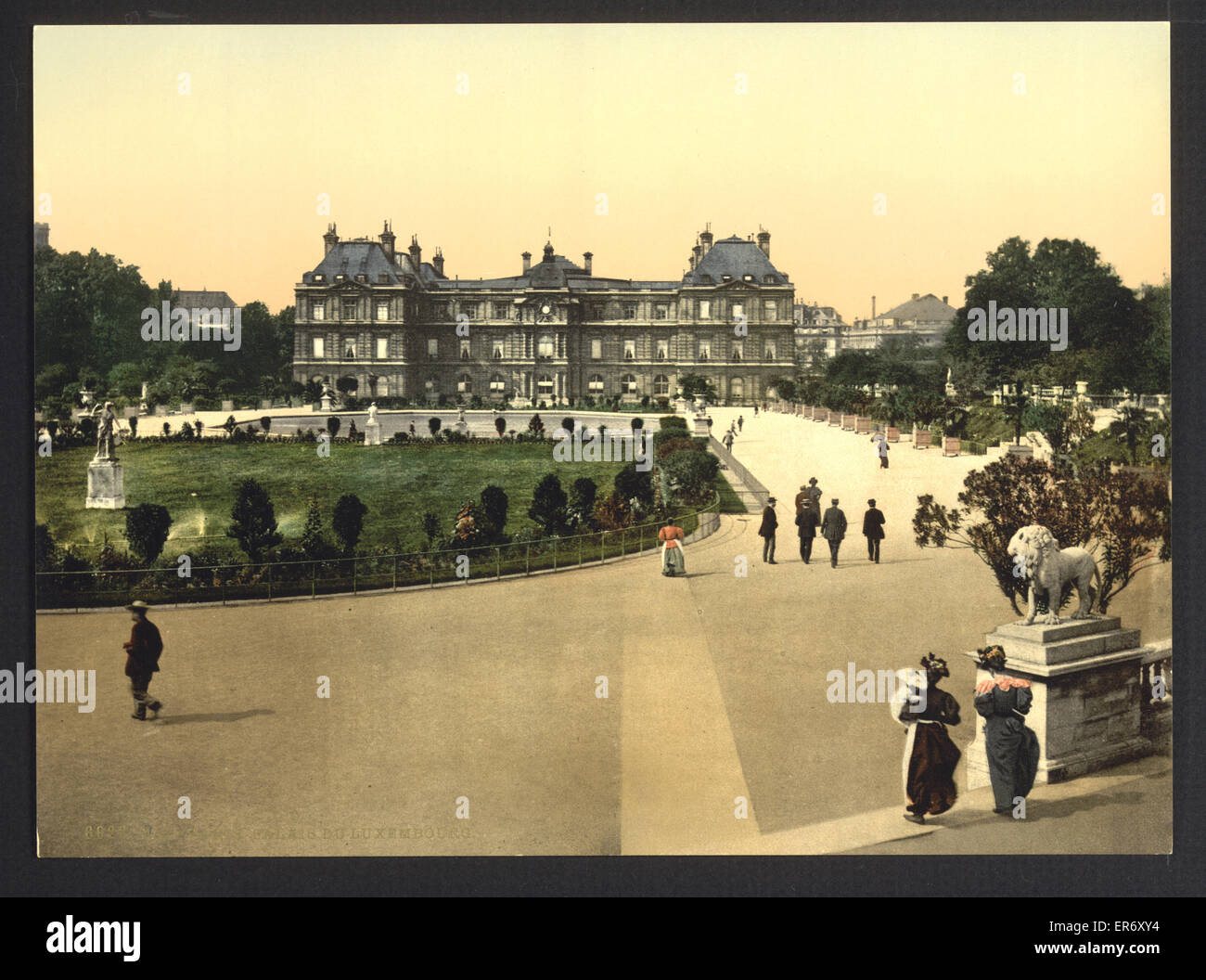 The Luxembourg Palace, Paris, France Stock Photo