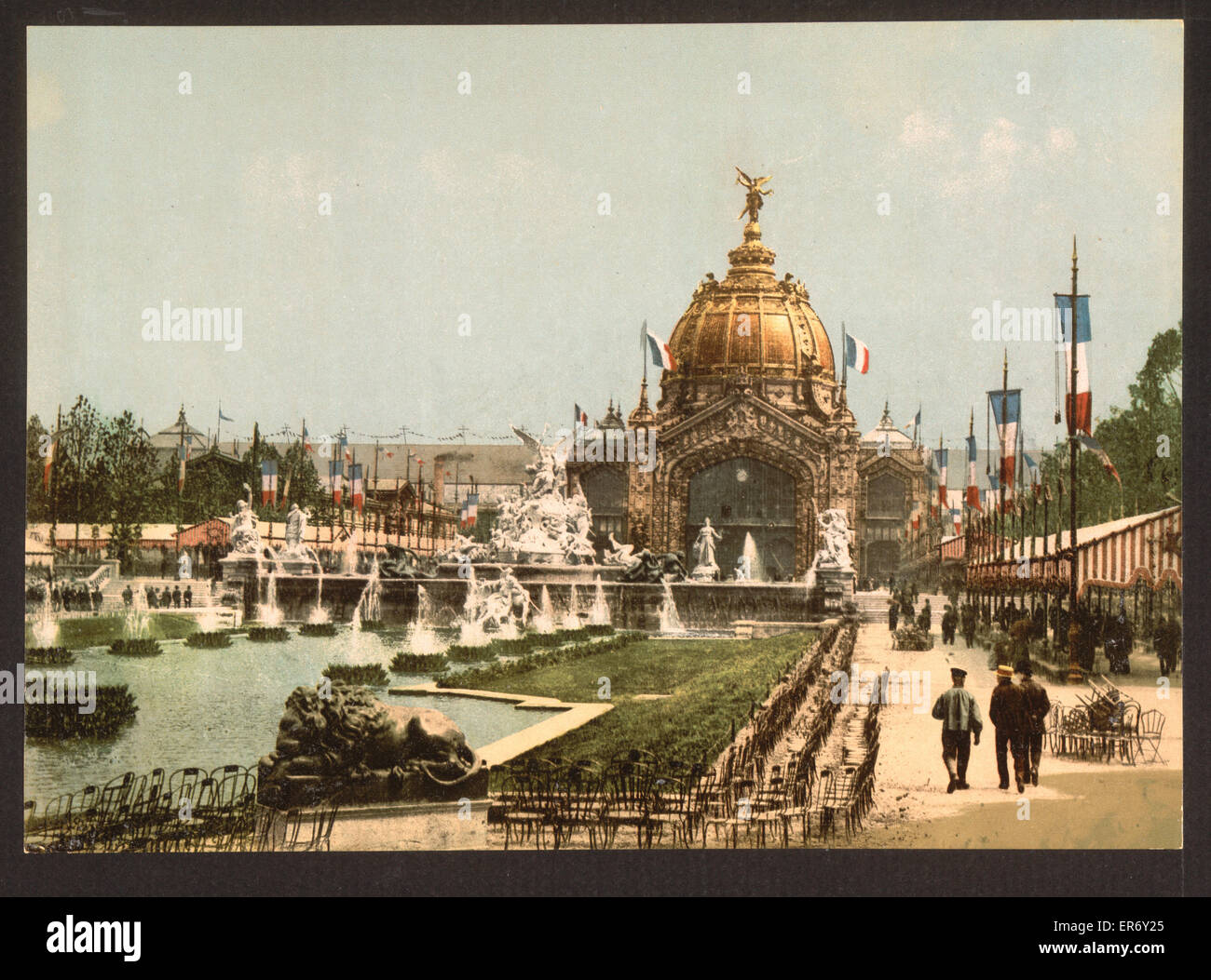 Exposition Universal, 1900, Paris, France Stock Photo