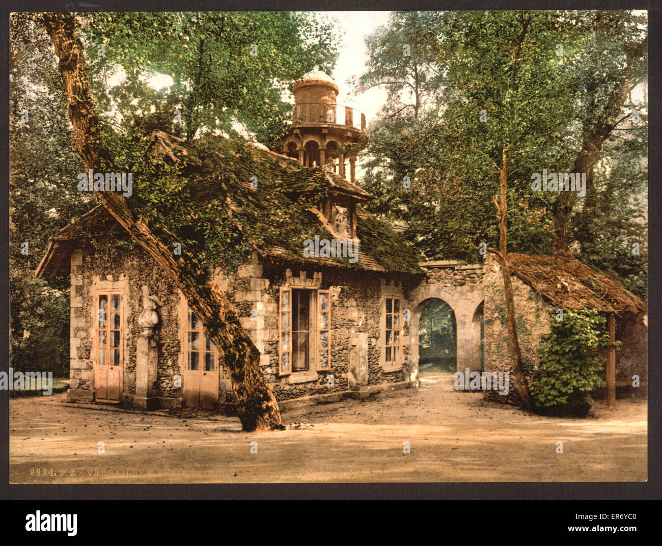 Petit Trianon, the diary (i.e., dairy), Versailles, France Stock Photo