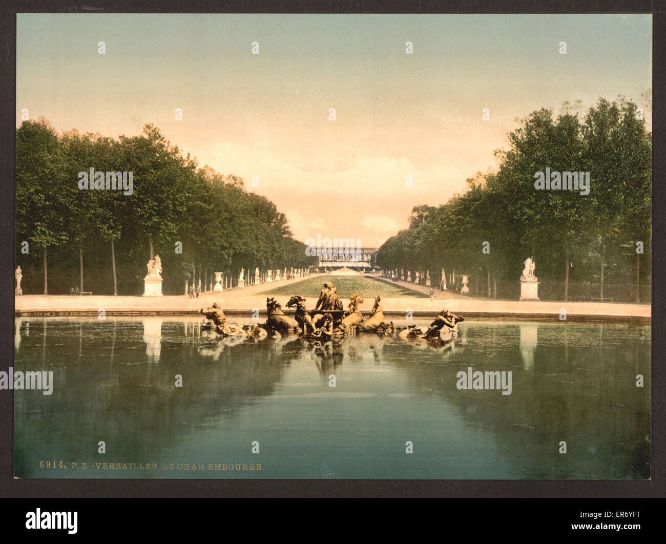 The triumphal car, Versailles, France Stock Photo Alamy