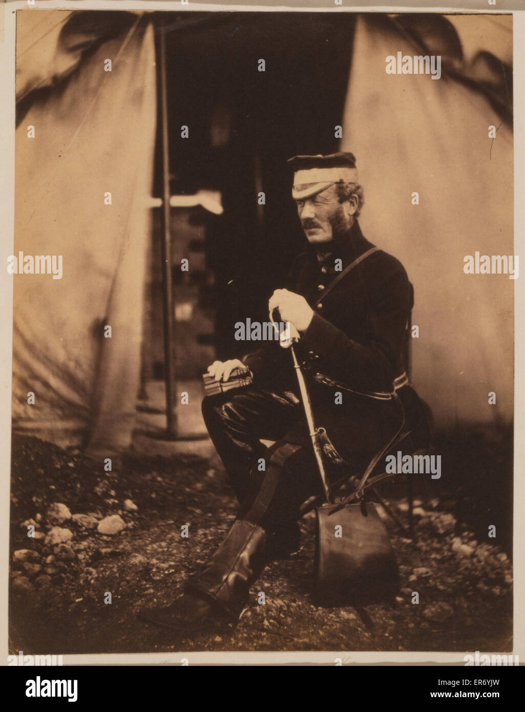 Colonel Wilbraham. Colonel Wilbraham, fulllength portrait, seated with