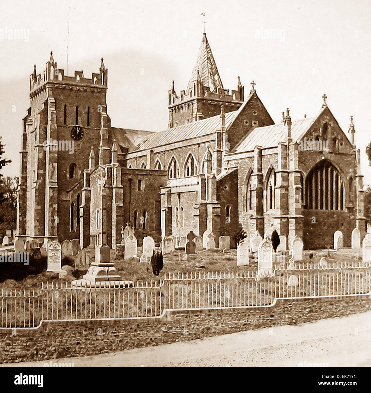Ottery St. Mary Victorian period Stock Photo