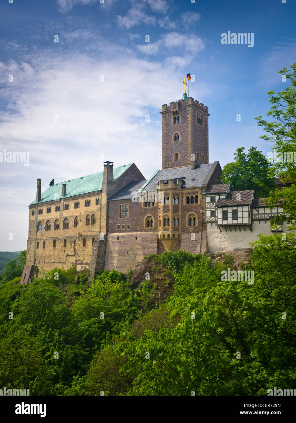 Wartburg Bei Eisenach Stock Photo Alamy wartburg-bei-eisenach-stock-photo-alamy