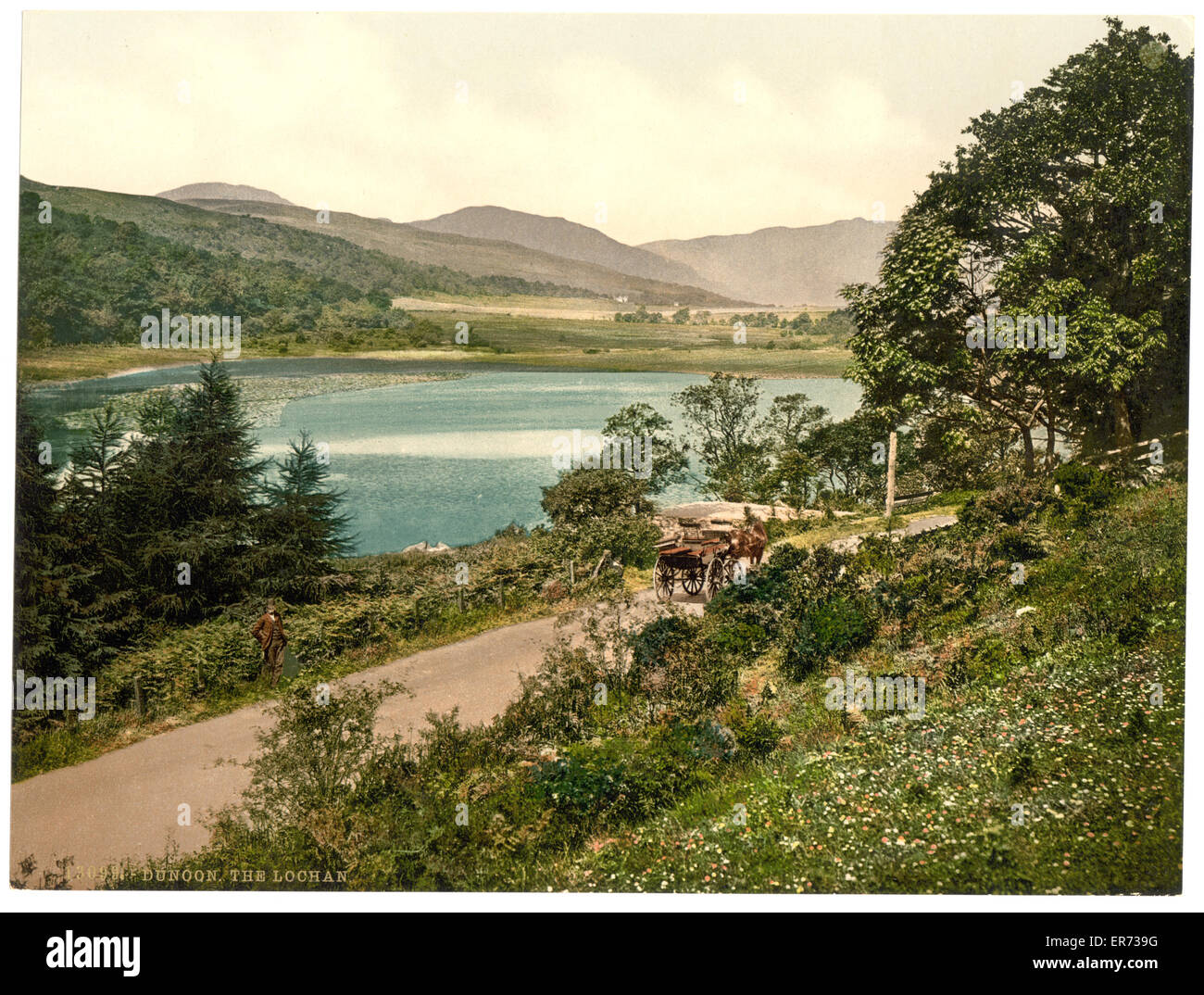 The Lochan, Dunoon, Scotland Stock Photo Alamy