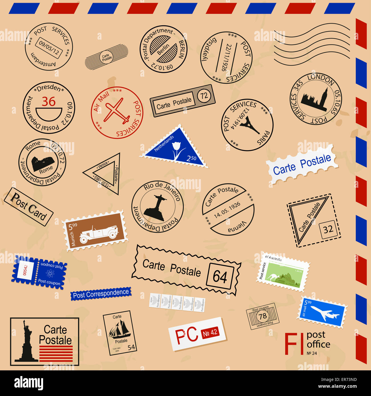 Post Seal Letter seals hi-res stock photography and images - Alamy