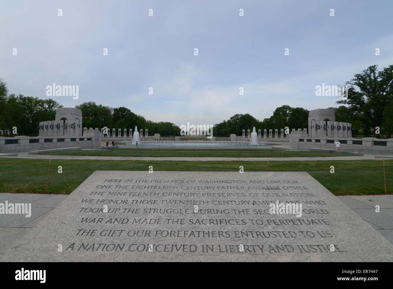 National World War II Memorial, Washington, DC Stock Photo - Alamy