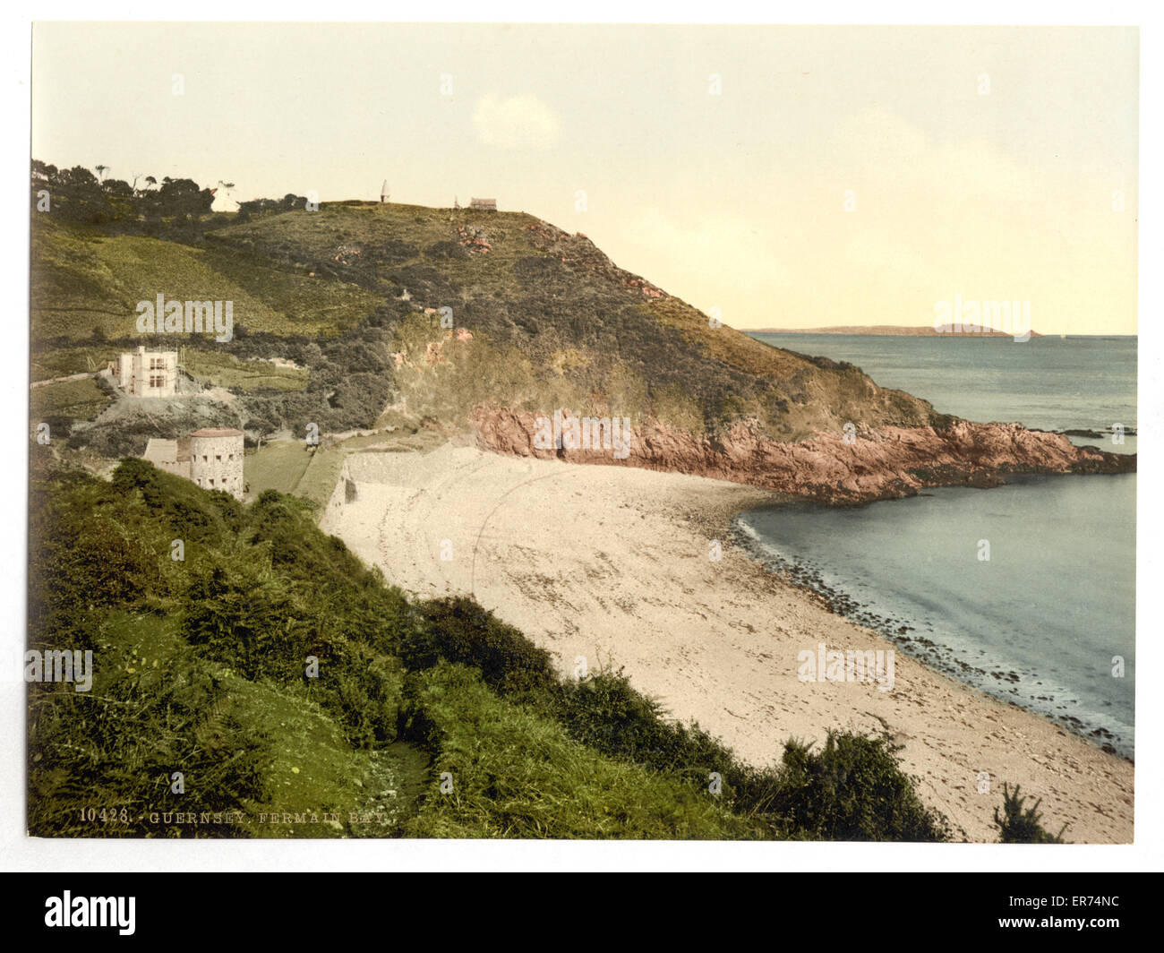 Guernsey, Fermain Bay, Channel Islands, England Stock Photo