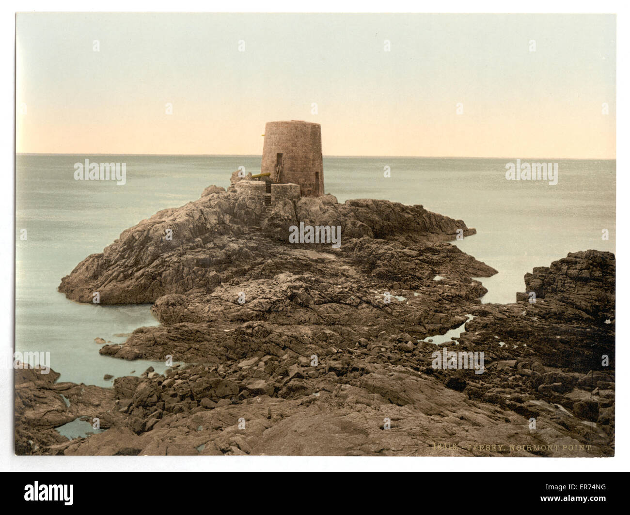 Jersey, Noirmont Point, Channel Islands, England Stock Photo - Alamy