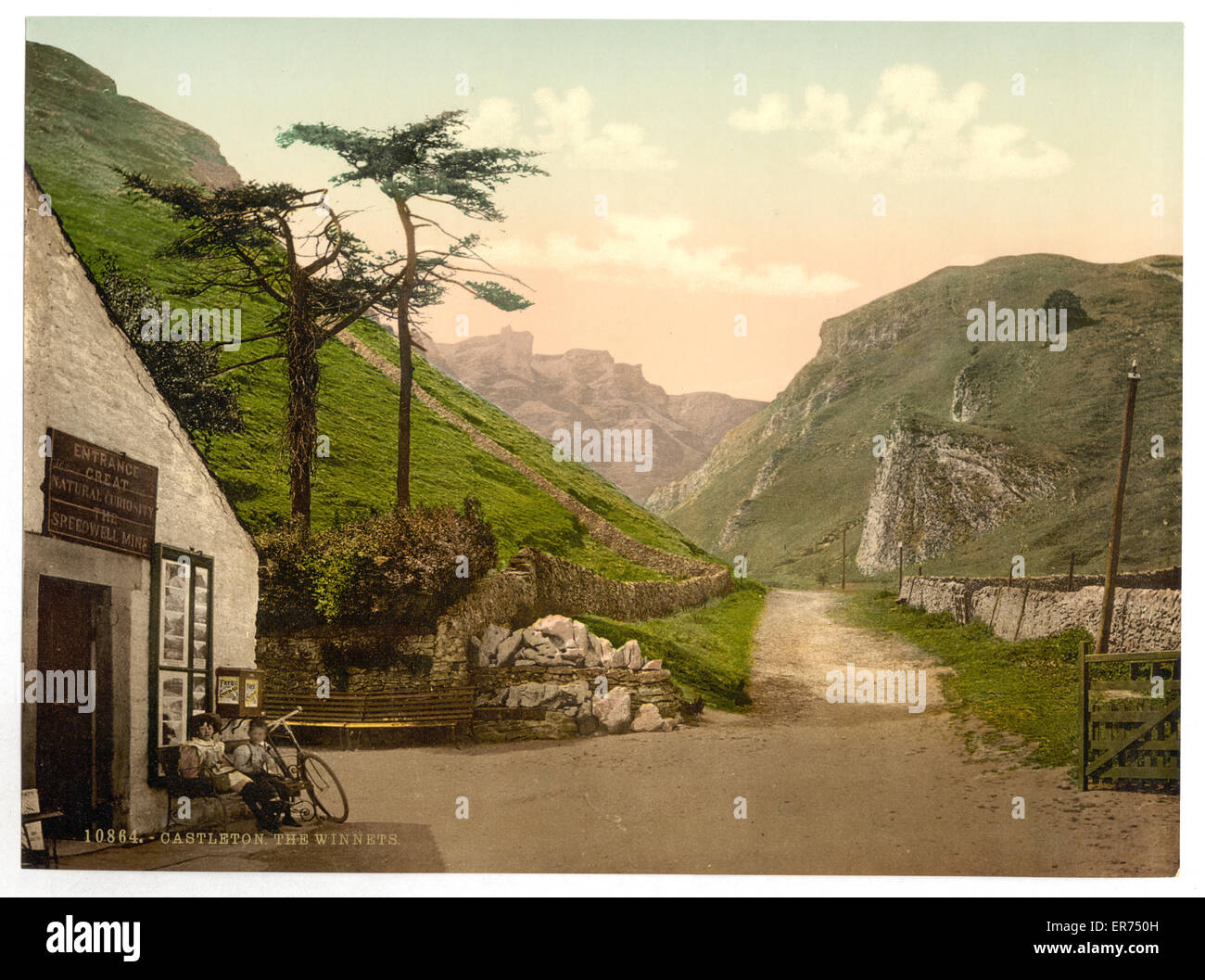 The Winnets, Castleton, Derbyshire, England Stock Photo - Alamy