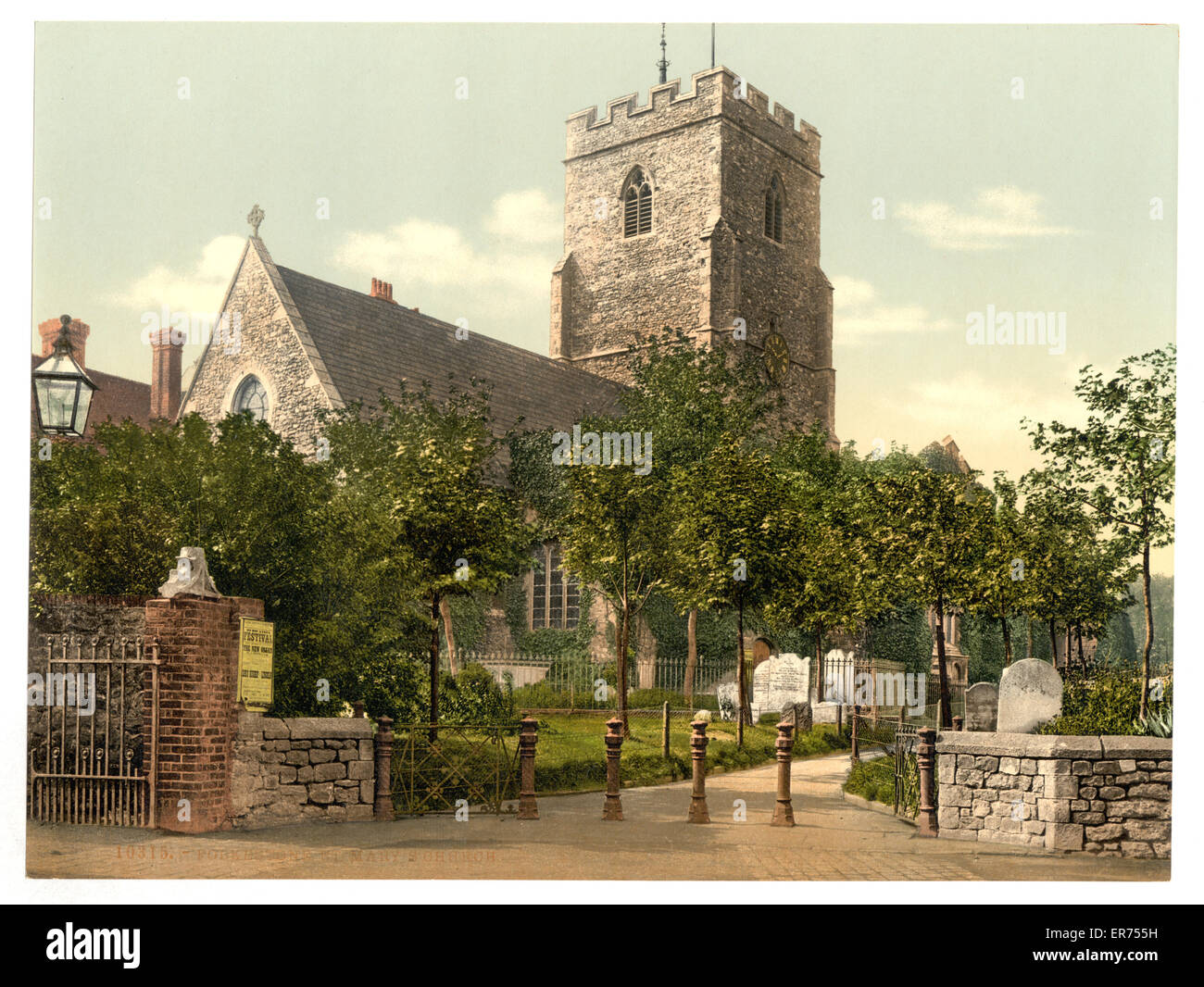 St. Mary's Church, Folkestone, England. Date between ca. 1890 and ca ...