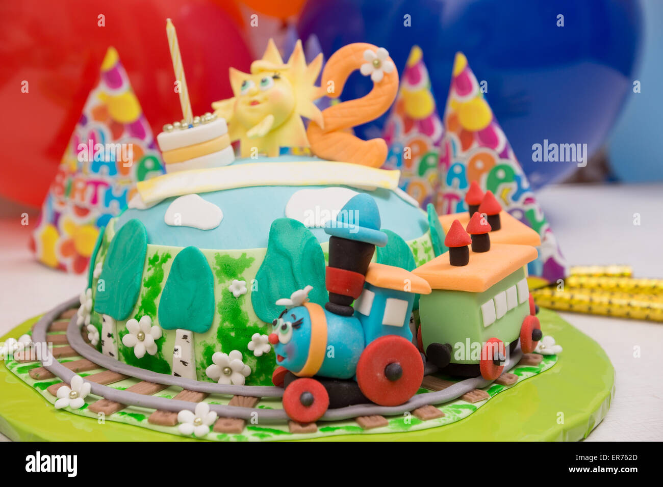 Beautiful Cake With A Fabulous Train And Other Decorations Stock Photo Alamy Beautiful Cake With A Fabulous Train And Other Decorations Stock Photo Alamy