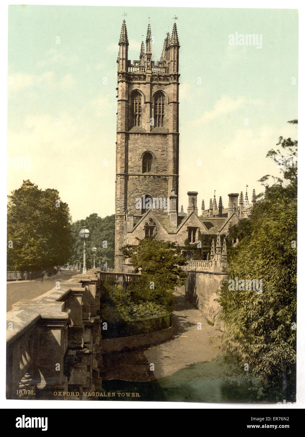 Magdalen Tower, Oxford, England Stock Photo