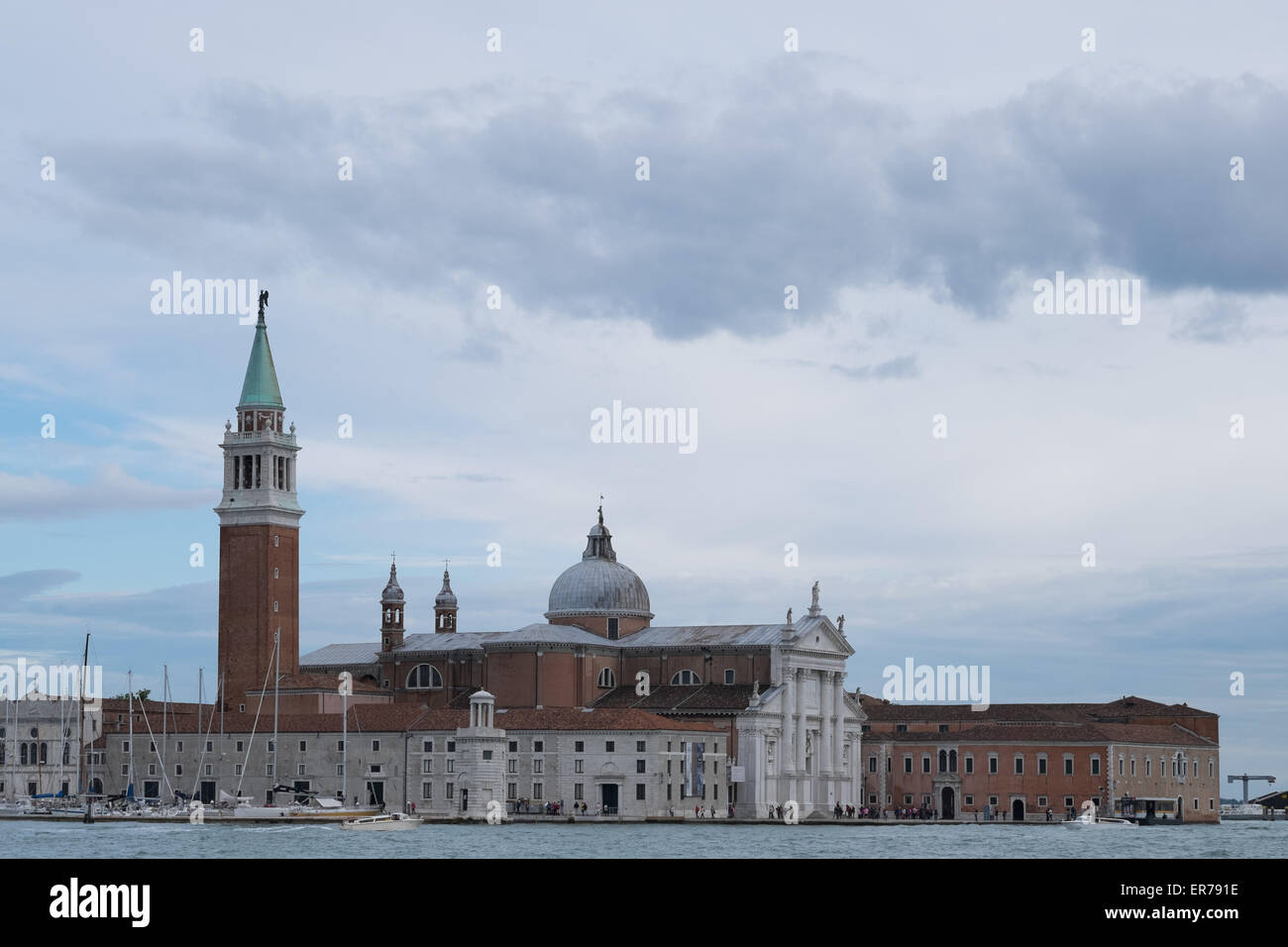 Church of San Giorgio Maggiore in Venice Italy. By architect Andrea ...