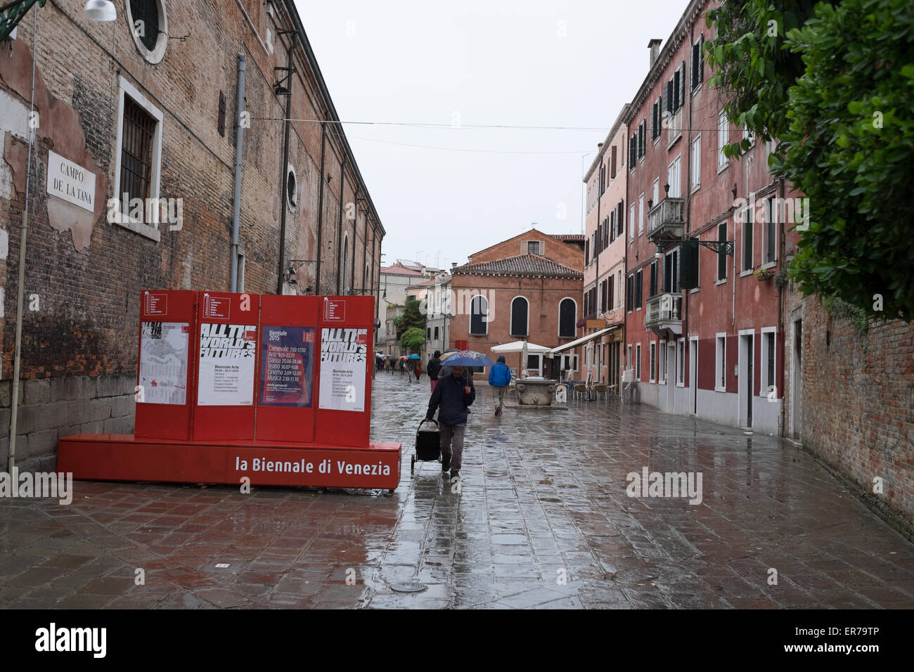 Venice Biennale 2015, Venice Italy. 'All the World's Futures.' Stock Photo