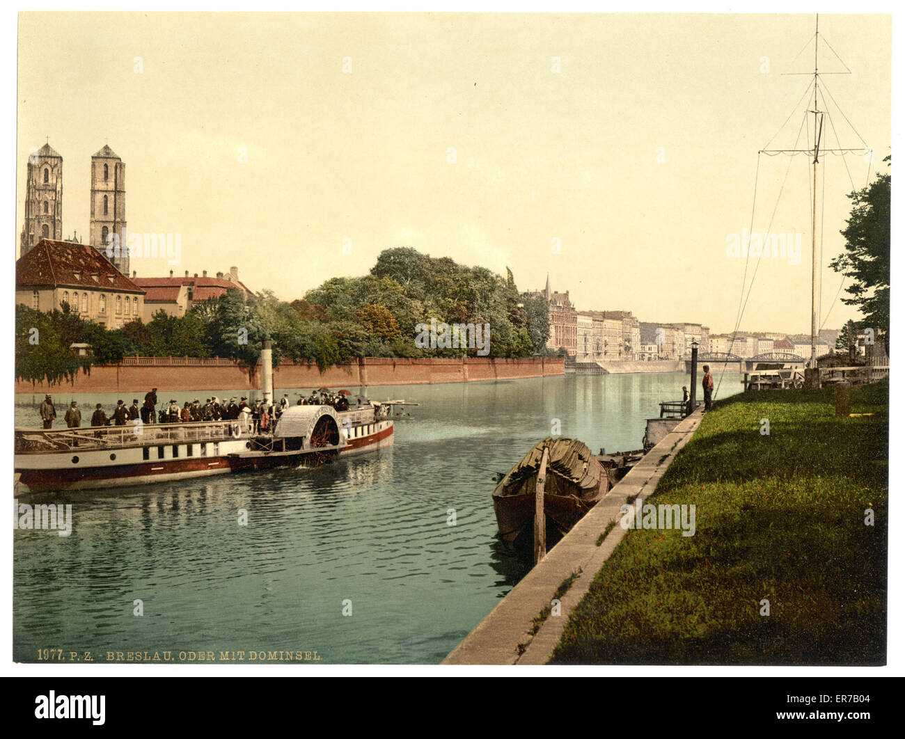 https://c8.alamy.com/comp/ER7B04/oder-river-with-cathedral-island-breslau-silesia-germany-ie-wroclaw-ER7B04.jpg