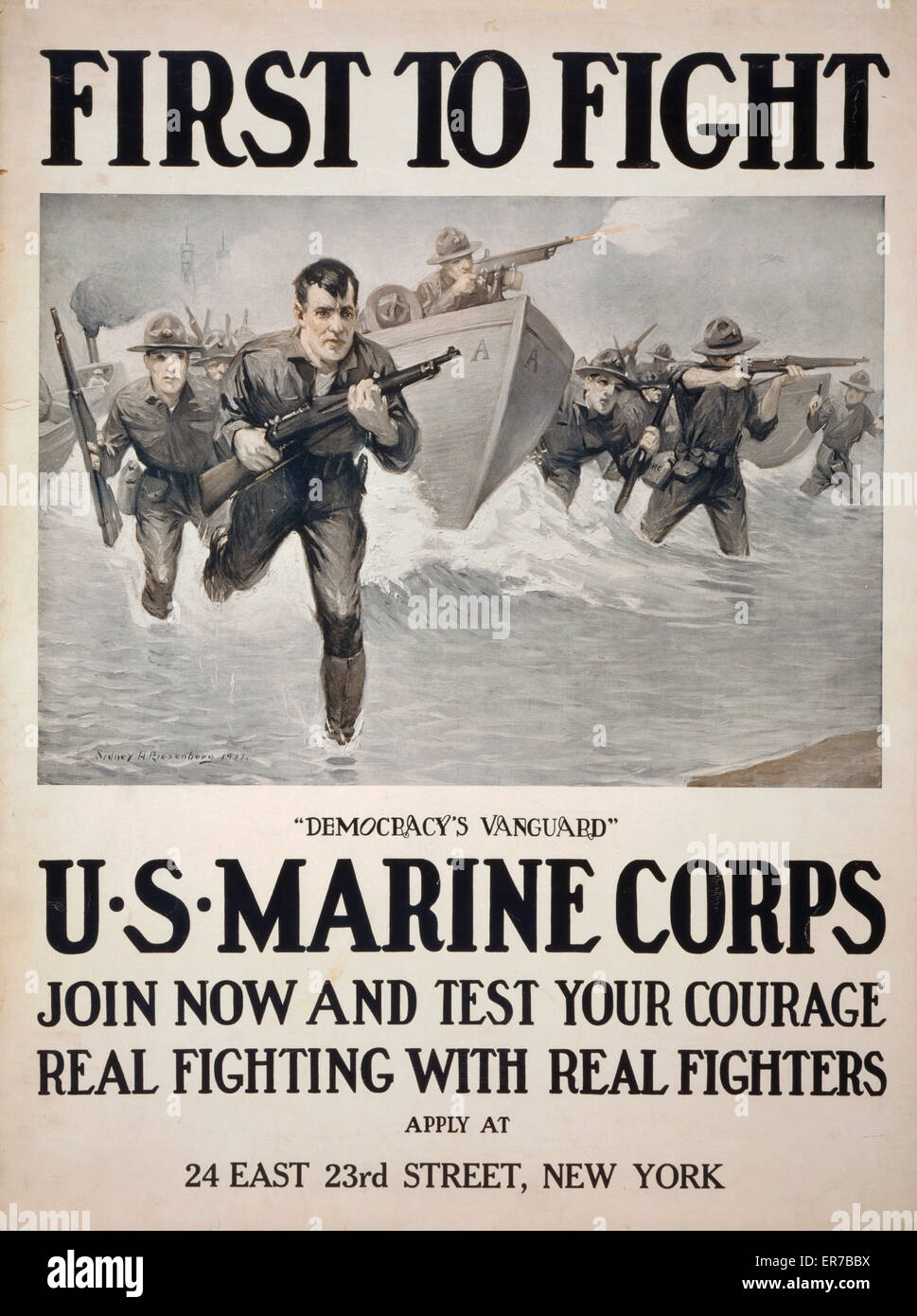 Brand new from box. Original Marine Corps Recruiting Poster "HONOR"